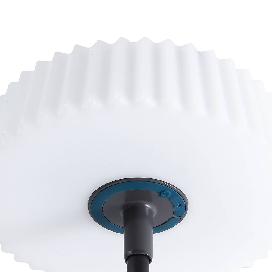 Lampe solaire extérieur en métal moderneLED
