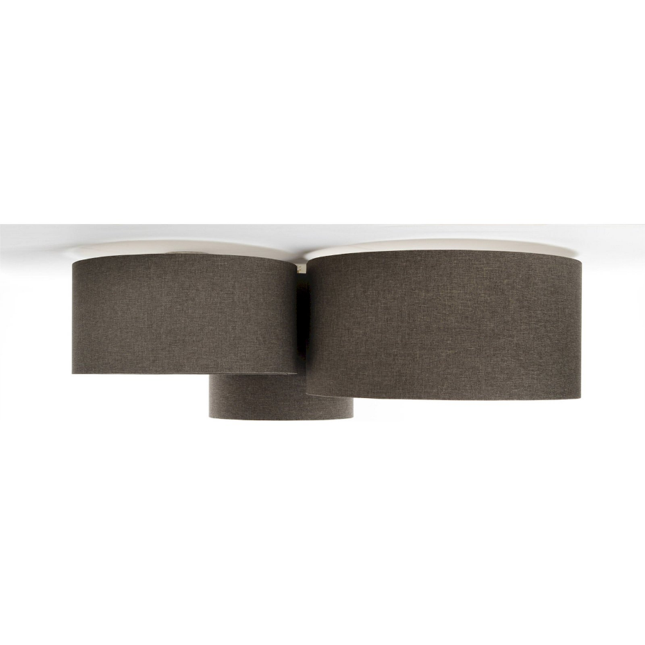 Plafonnier rectangulaire en tissu Boho Elegant