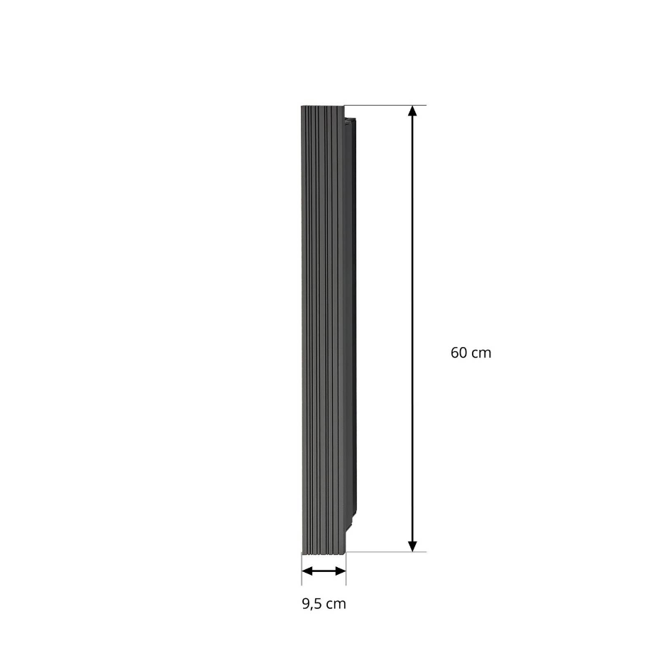 Applique extérieure en aluminium moderneLED