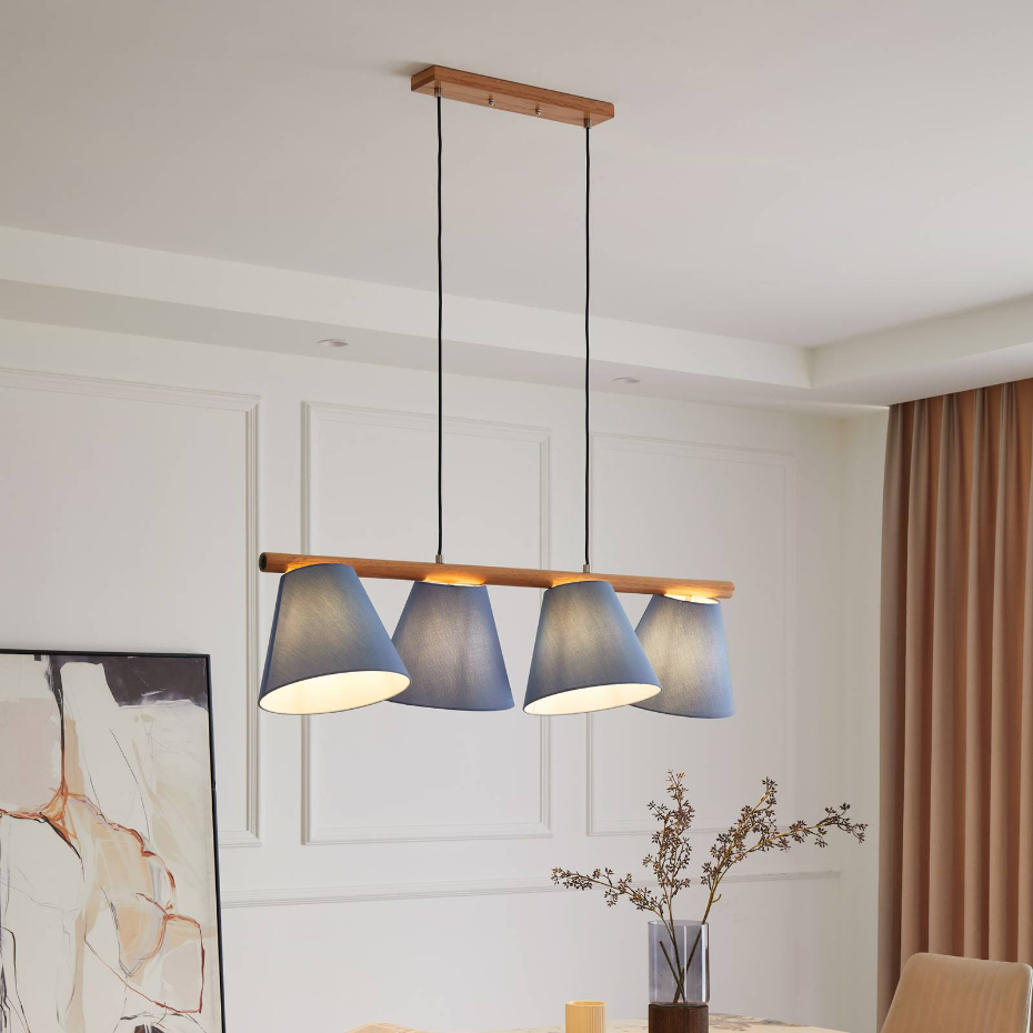 Suspension en textile