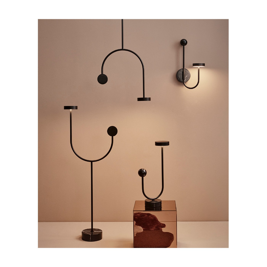 Lampadaire en marbre Grasil