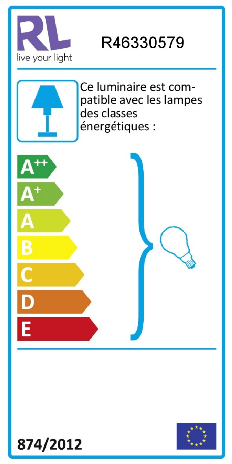 Lampadaire design en métal, TOMMY