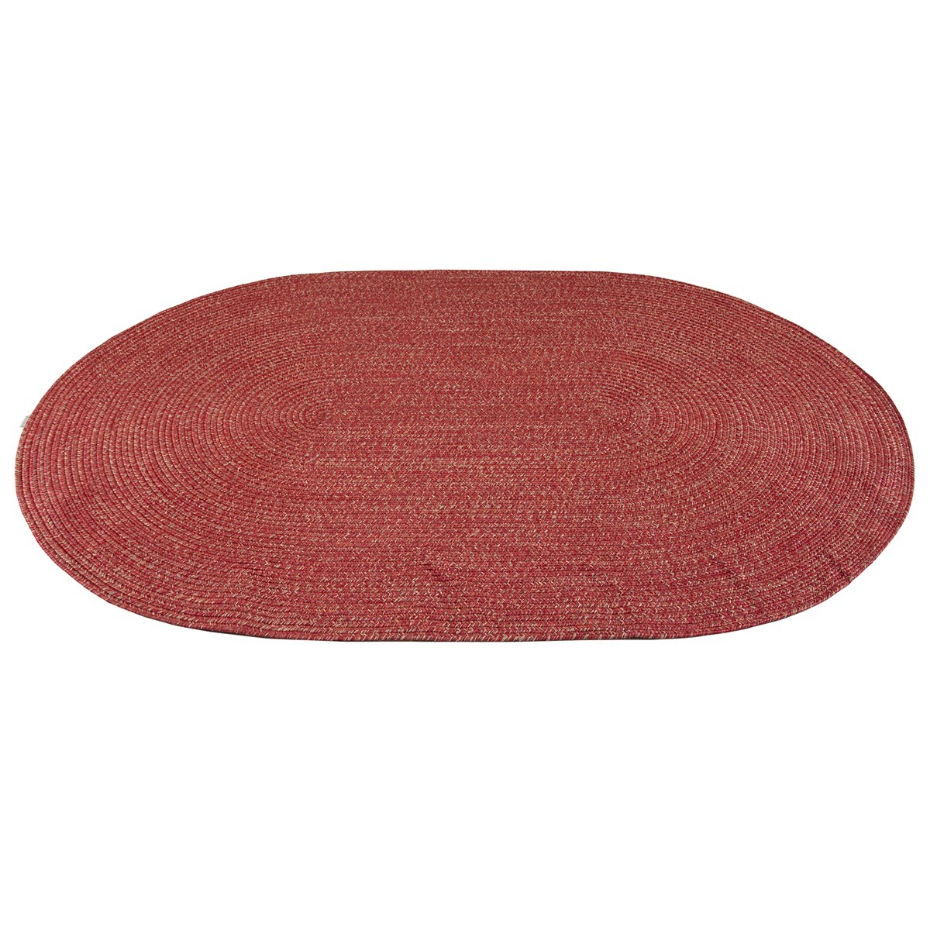 Tapis rond ou oval style jute intérieur extérieur JUTY