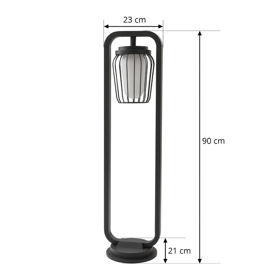 Luminaire extérieur en aluminium moderne