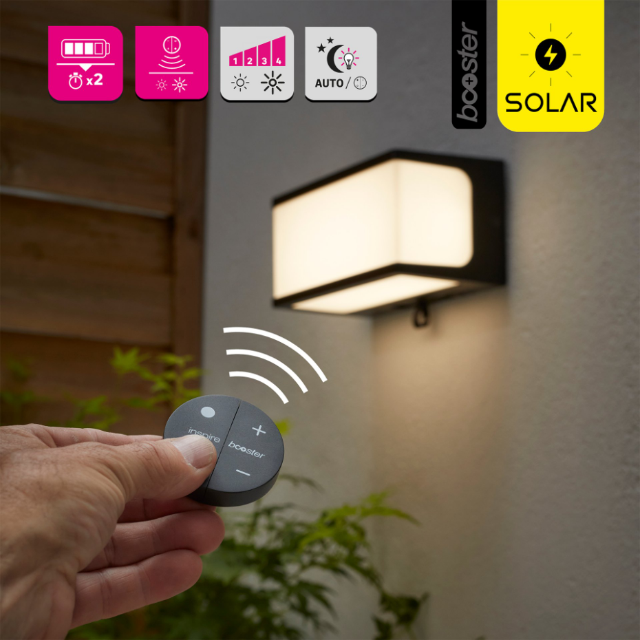 Applique solaire LED dimmable, TELIN