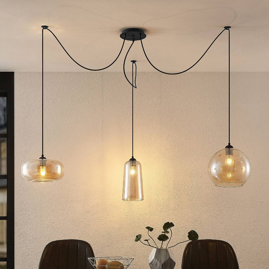 Suspension en verre vintage, Zyli