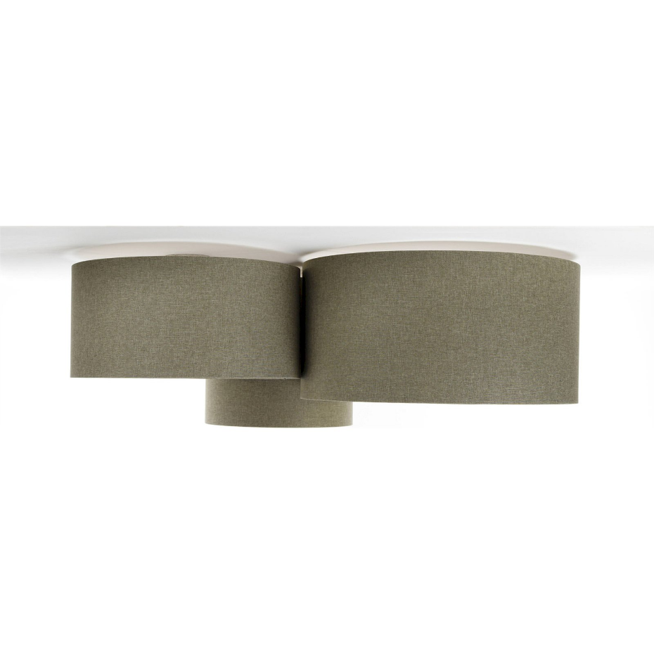 Plafonnier rond en tissu ambiance douce Boho Elegant