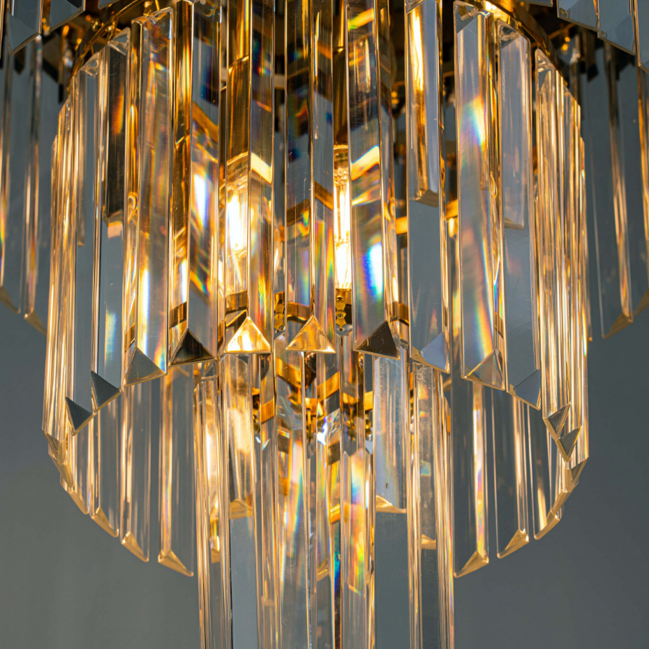 Suspension en cristal et métal - FRANCESCA