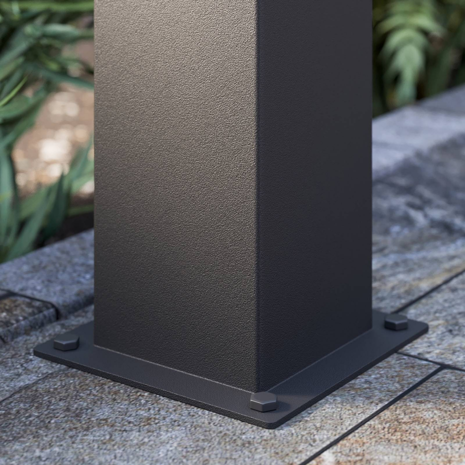 Luminaire extérieur en aluminium moderne