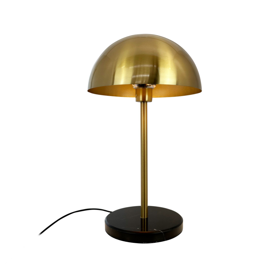 Lampe à poser en Métal brass/marble Nancy