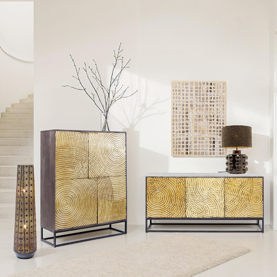 Lampe en porcelaine, CALAMARO