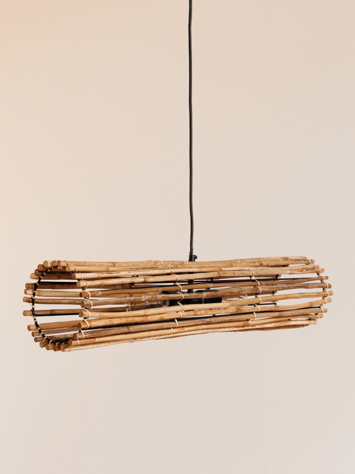 Suspension en rotin SAVANA