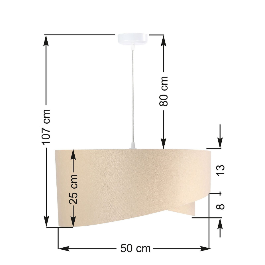 Suspension en tissu Asymetric