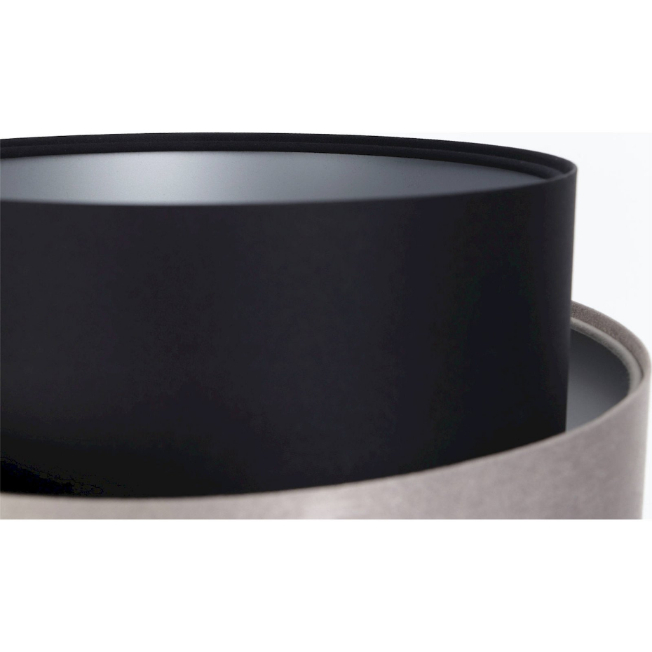 Lampe à poser ronde en PVC Duo ellegant