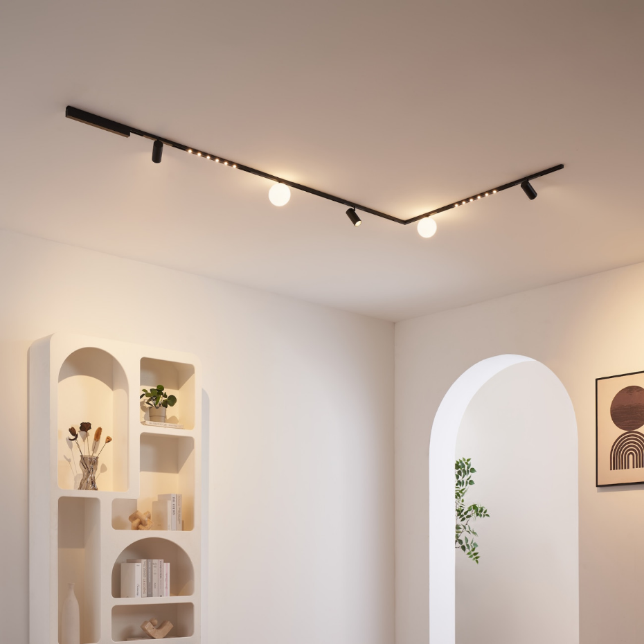 Kit rail magnétique 39W en L - LYNE