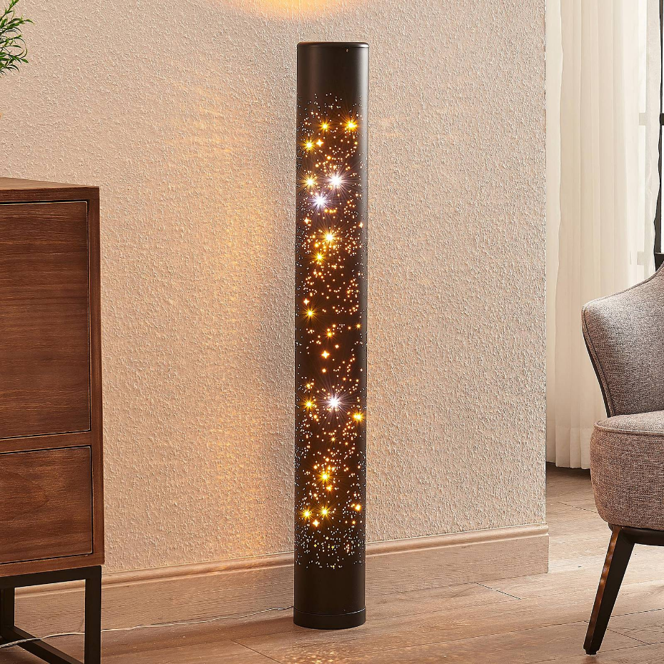 Lampadaire en métal moderneLED, Lengla