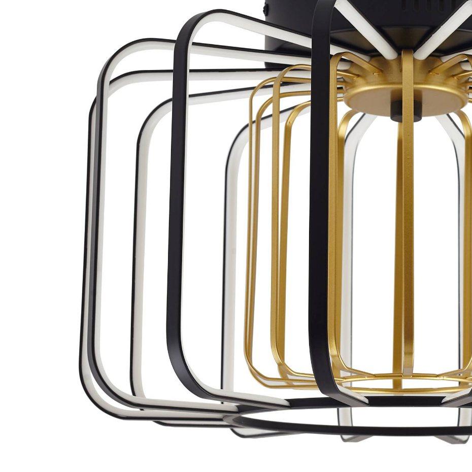 Plafonnier en métal moderneLED, Birger