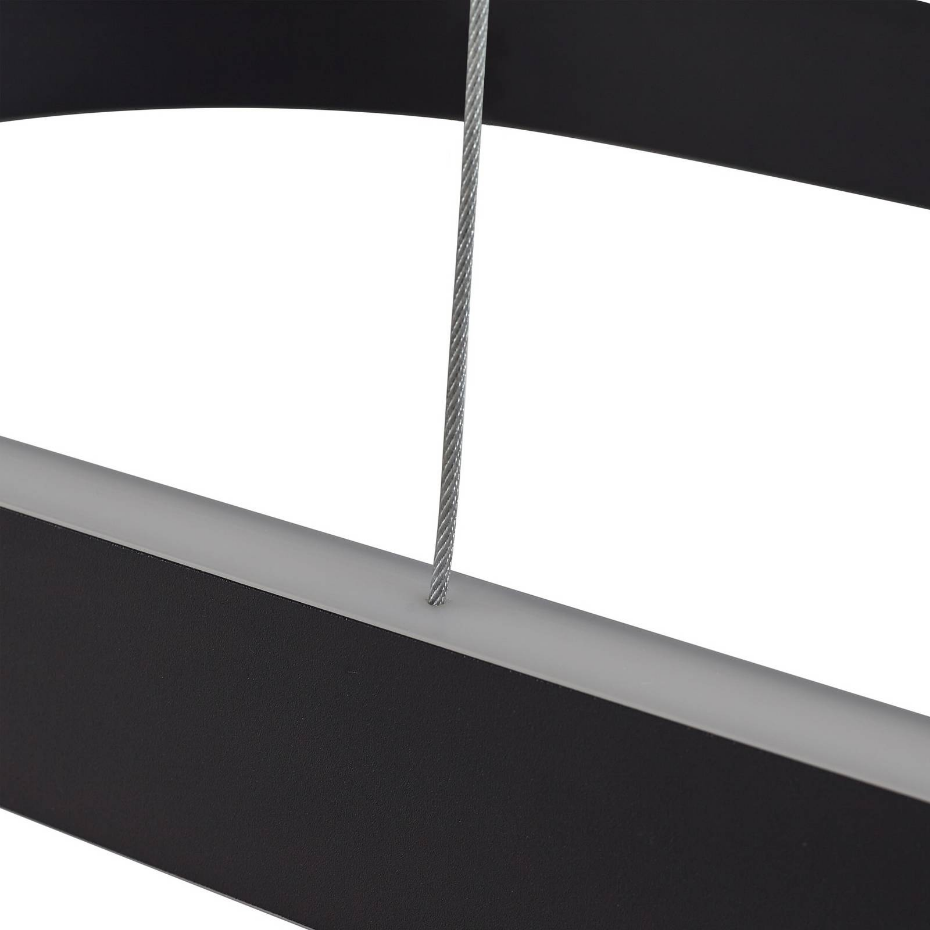 Suspension connectée en aluminium moderneLED