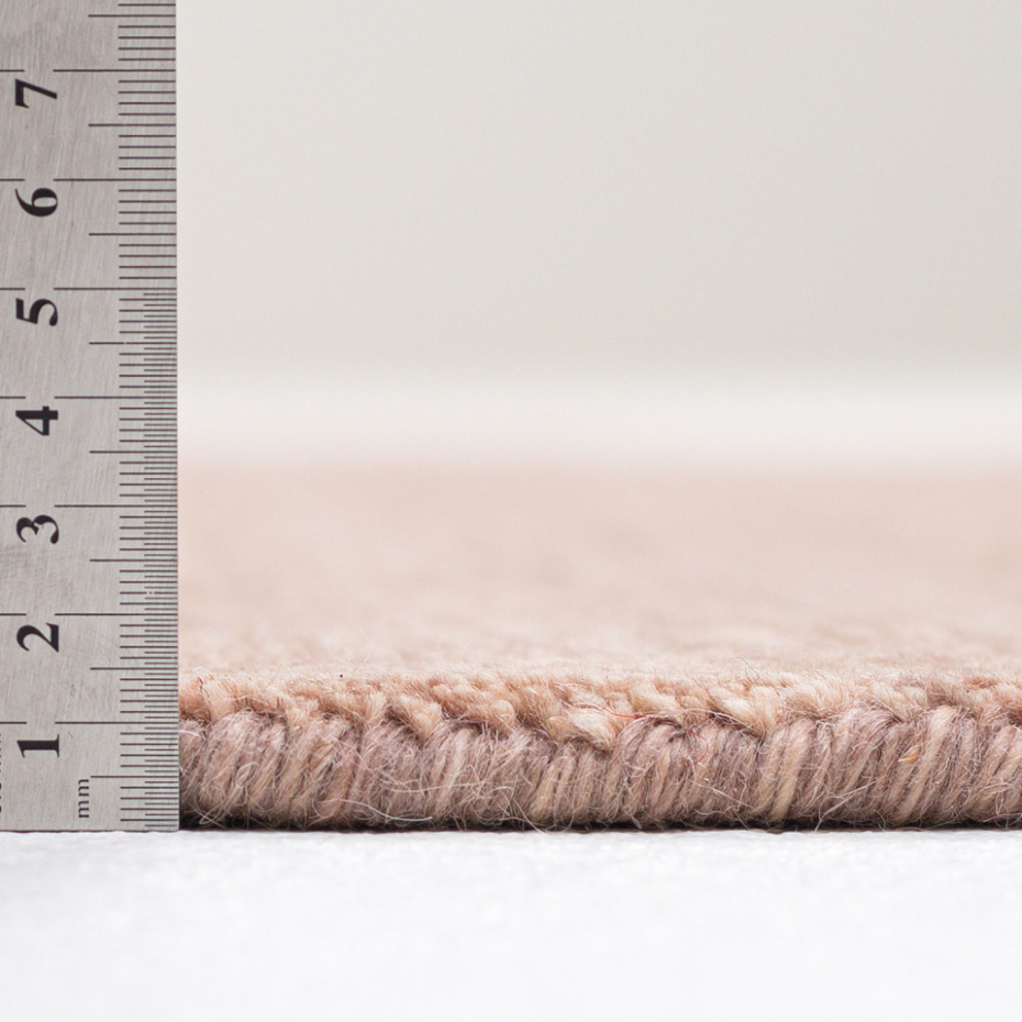 Tapis UNI en laine vierge tissé à la main agréable au toucher