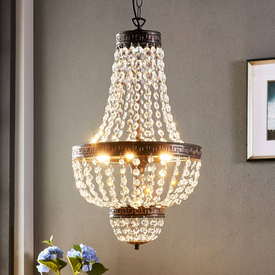 Suspension en cristal antique, Jorve