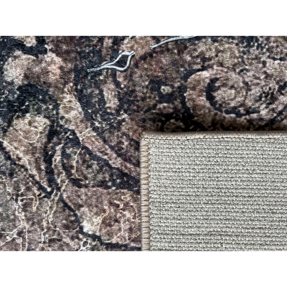 Tapis rectangulaire en polyester imprimé STAMPA