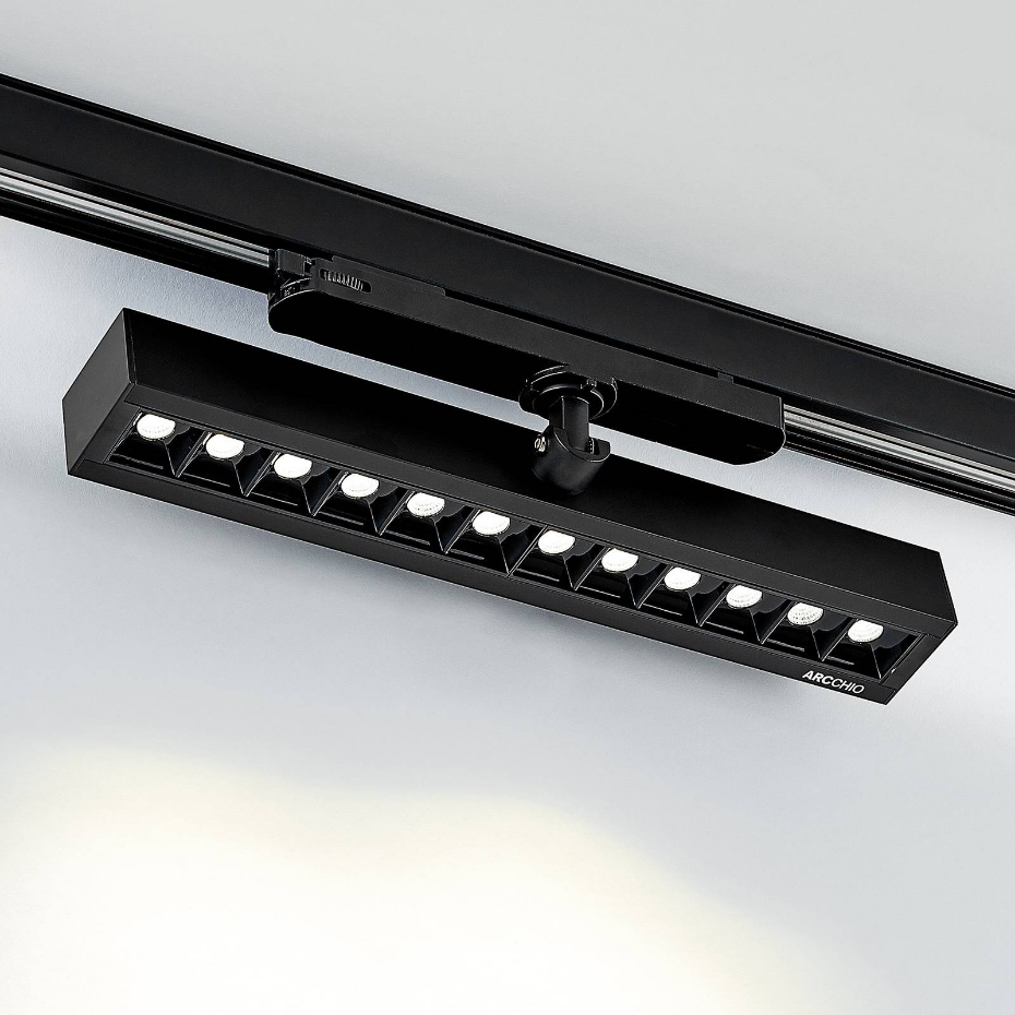Projecteur pour rail électrique en aluminiumLED