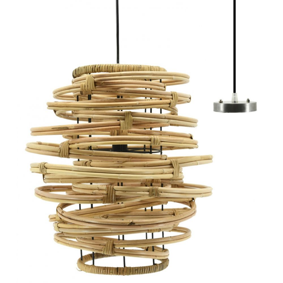 Suspension en poelet naturel Modèle 1