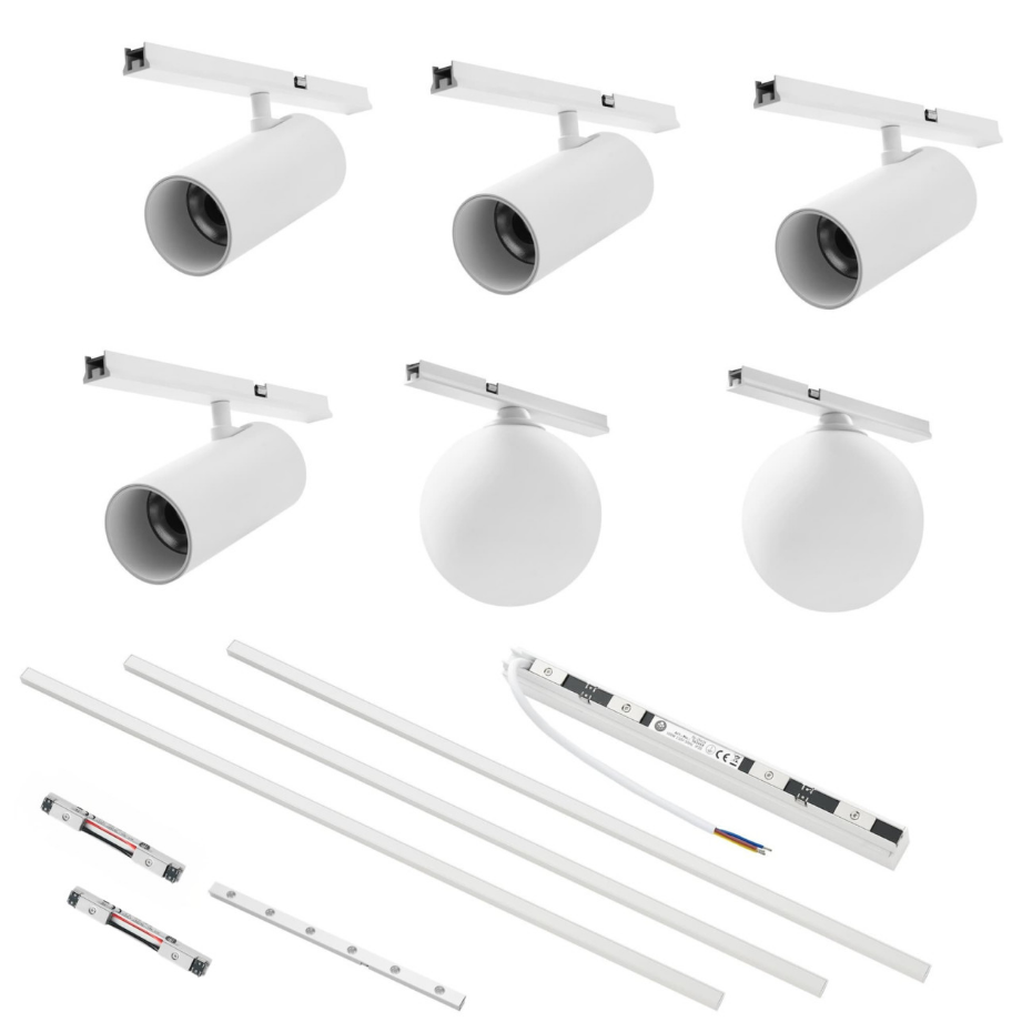 Kit rail magnétique 40W en ligne - LYNE