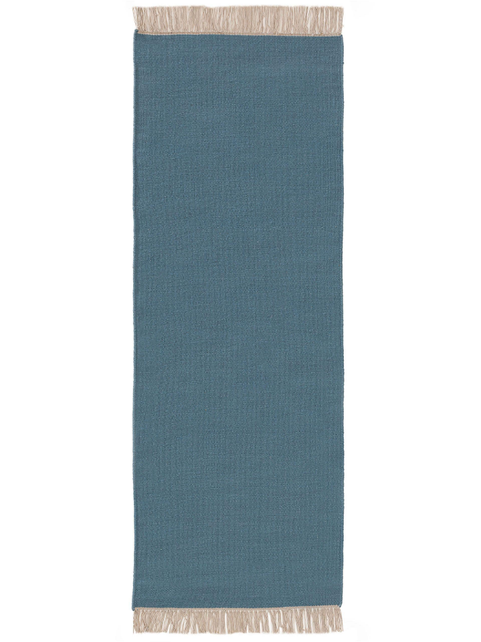 Tapis de couloir en laine tissé main LIV
