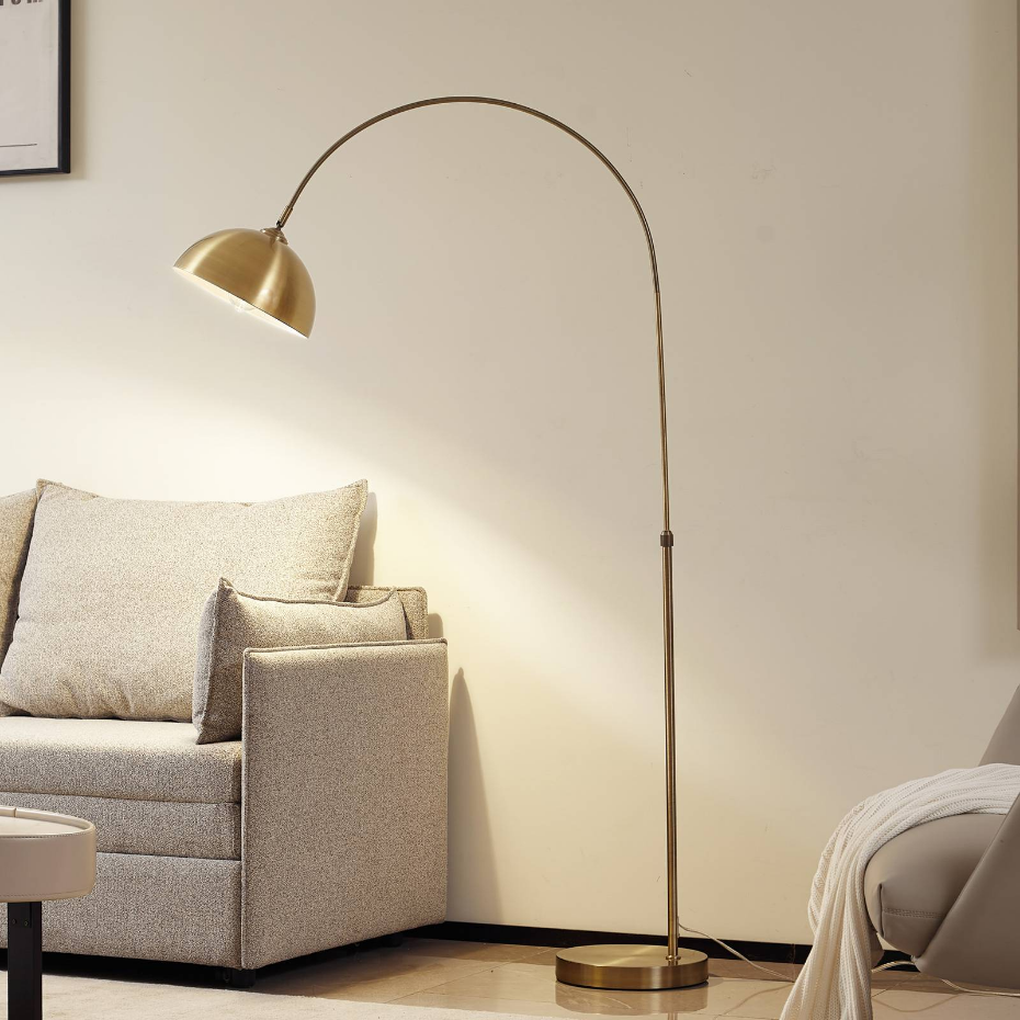 Lampadaire en métal moderne, Lennart