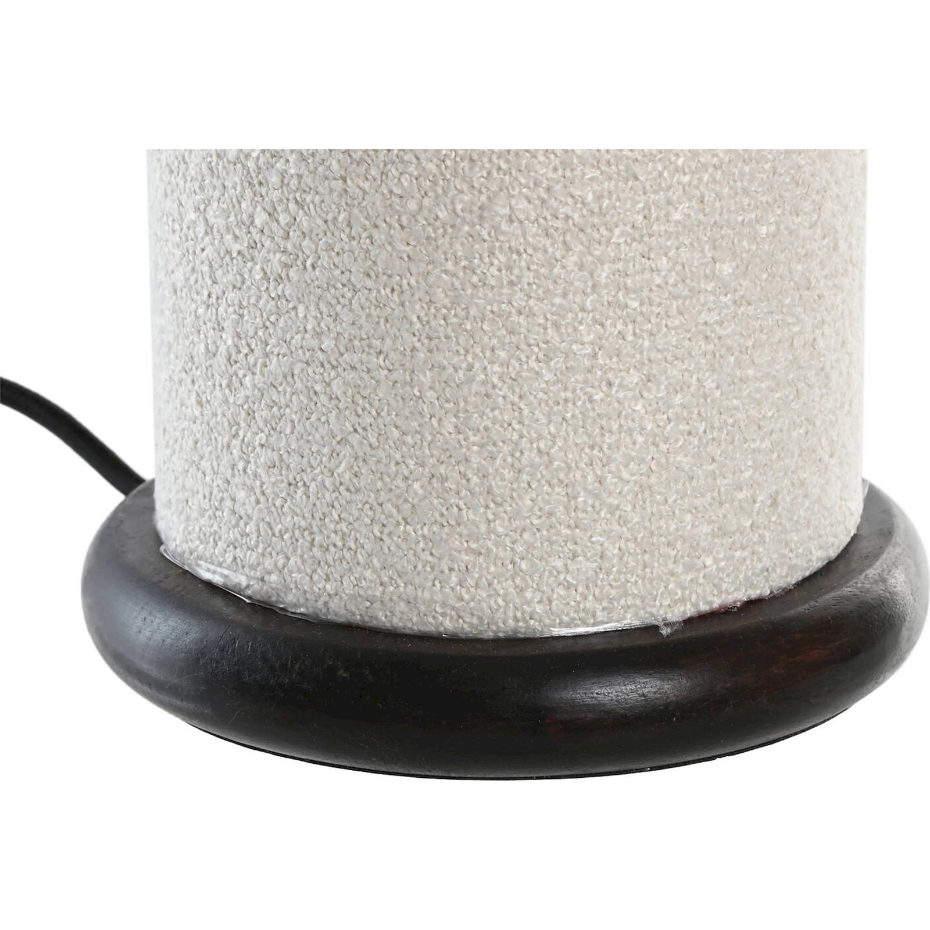 Lampe de table ronde en métal Moderno
