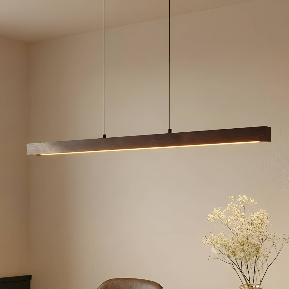 Suspension en bois traditionnelLED, Nihalo