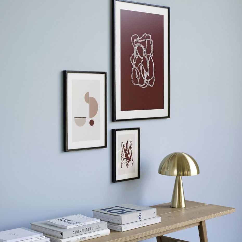 Lampe De Table Métal Champignon