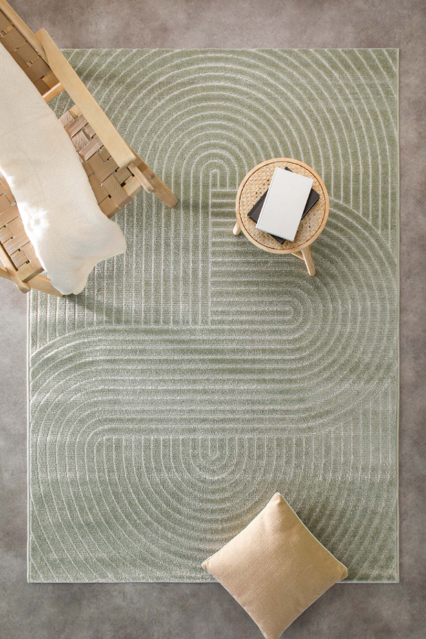 Tapis moderne relief doux Bacalar ,  Bacalar