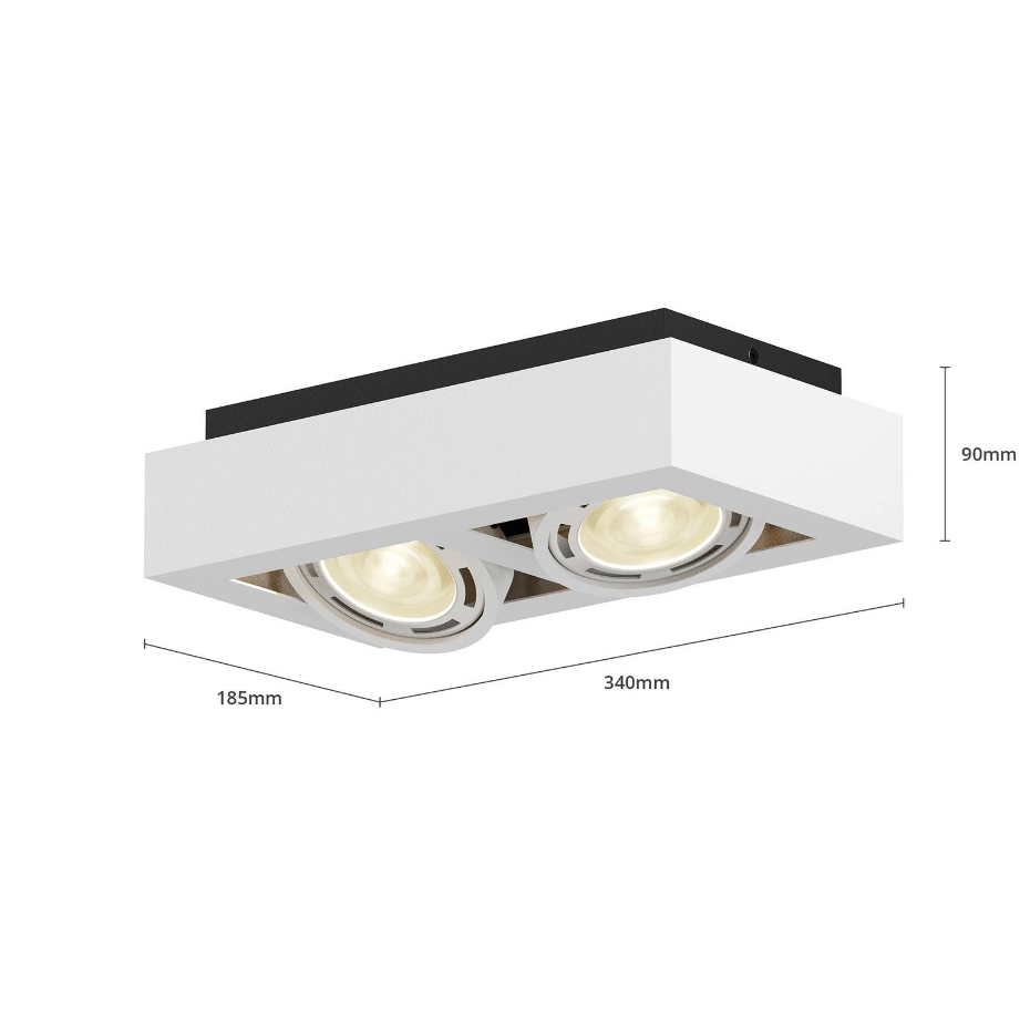 Plafonnier en aluminium moderne, Ronka