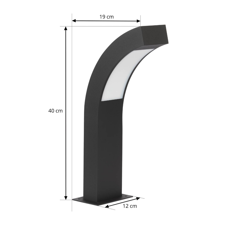 Luminaire extérieur en aluminium moderneLED