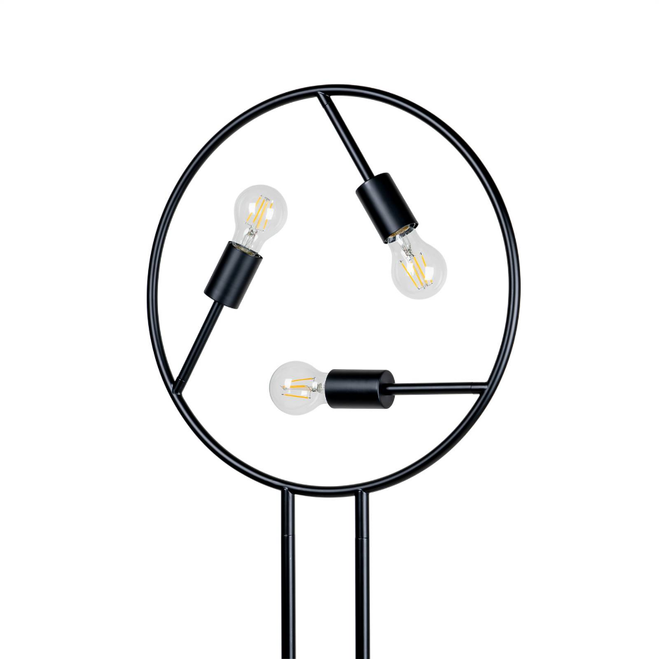 Lampadaire en métal design, Linnard