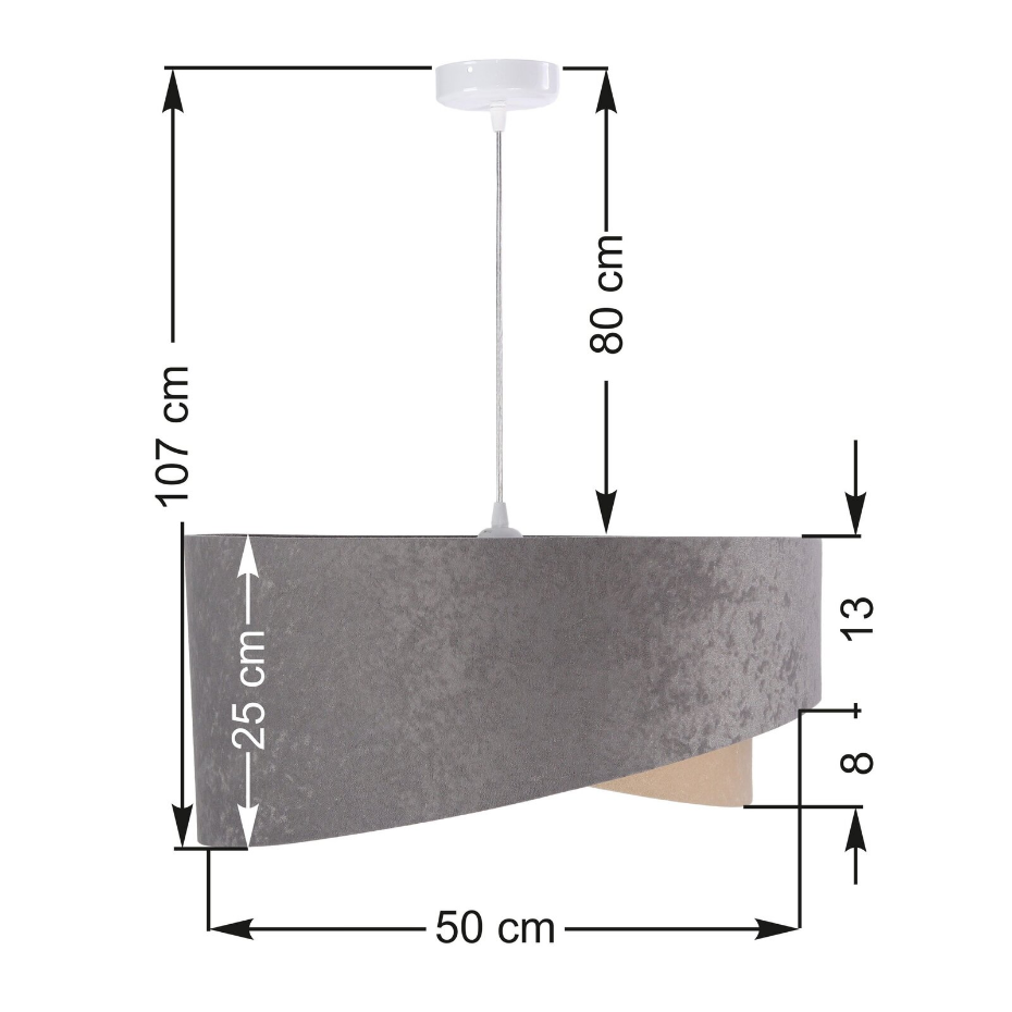 Suspension en tissu Asymetric
