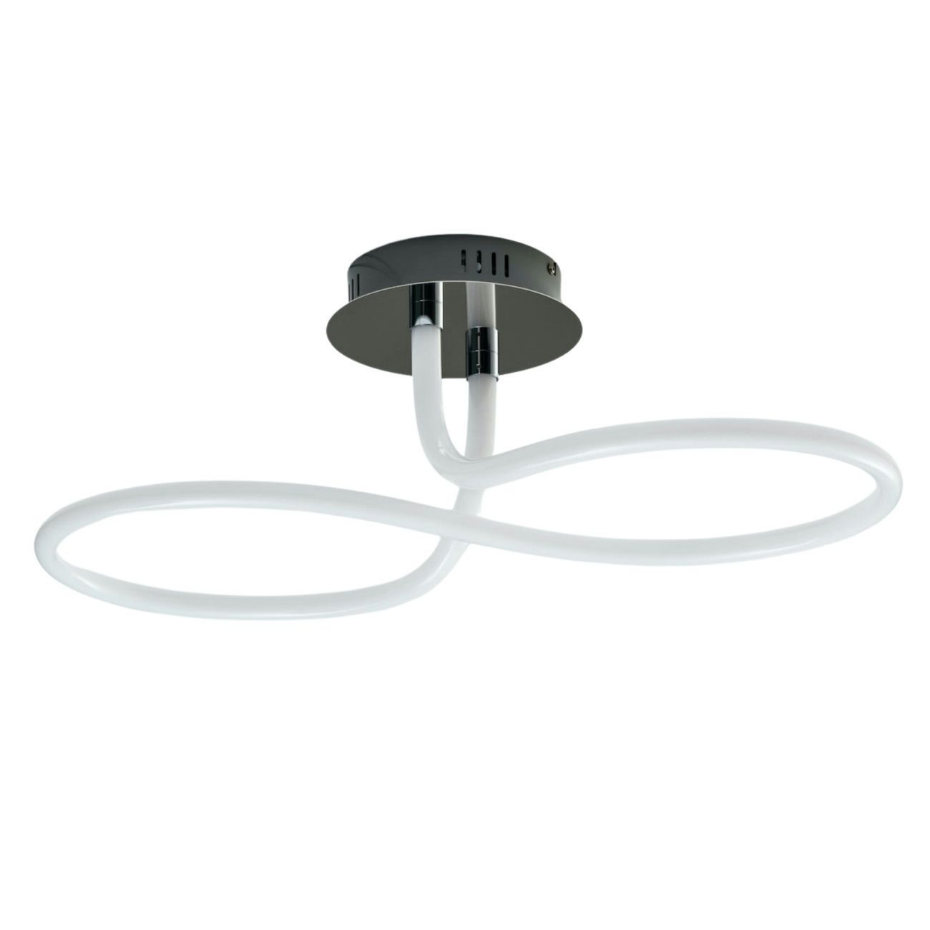 Plafonnier LED infini chromé - AENARIA