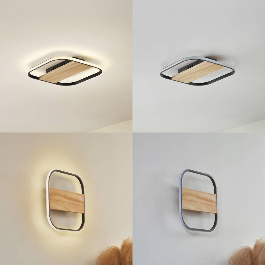 Plafonnier en aluminium traditionnelLED