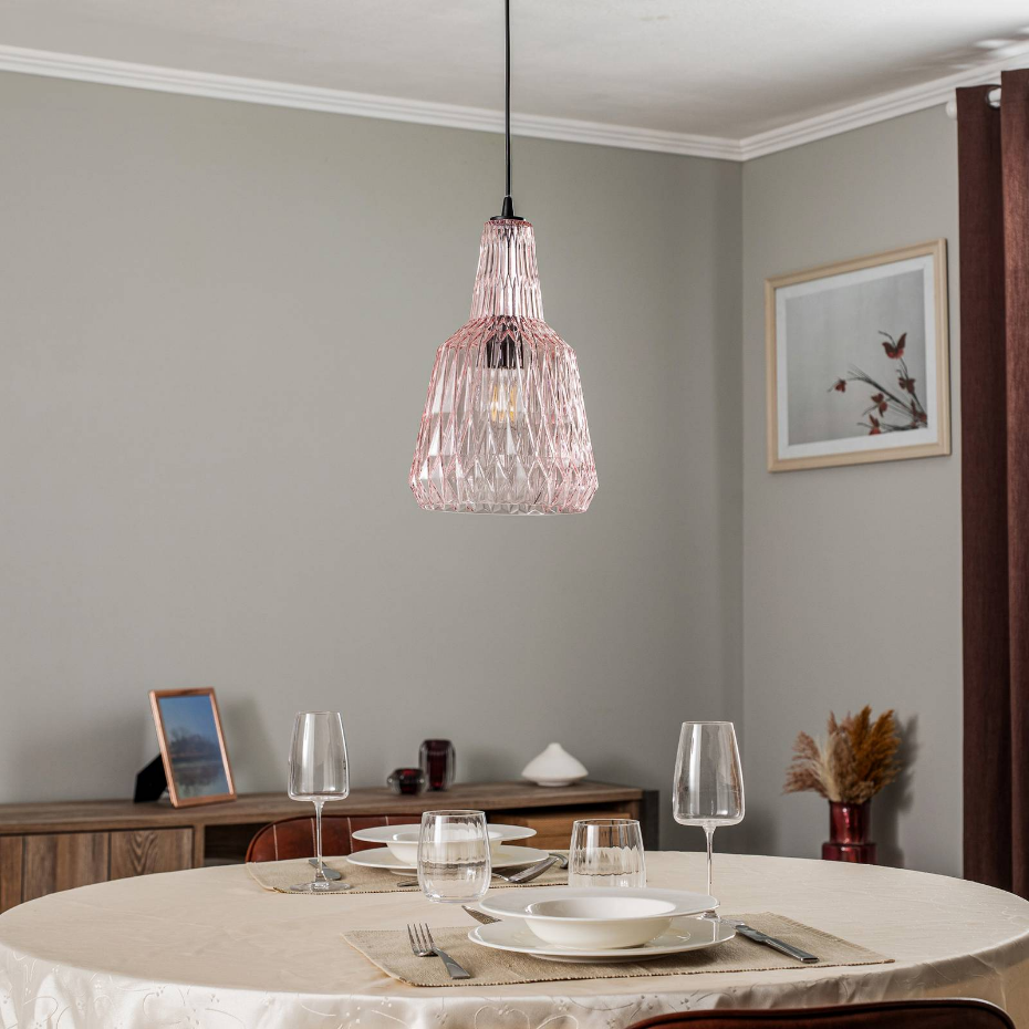 Suspension en verre vintage, Belarion
