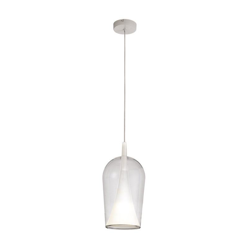 Suspension verre transparent Elsa