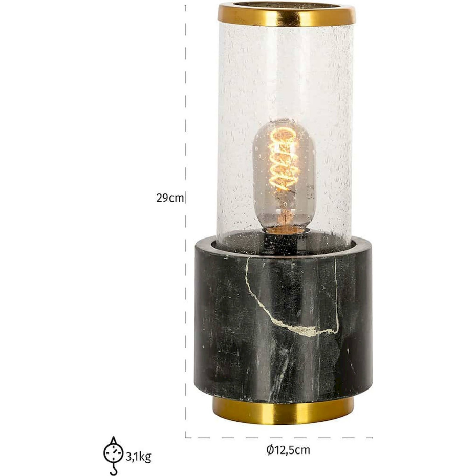 Lampe de table en marbre Conan Richmond Decoration