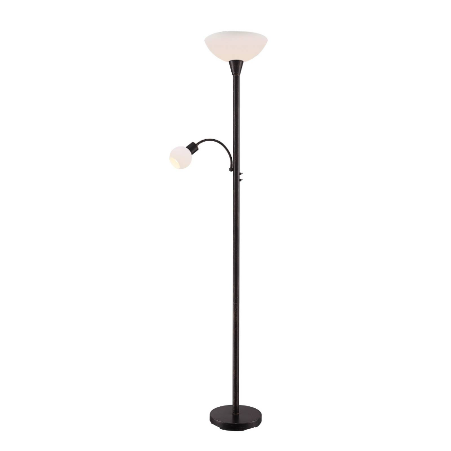 Lampadaire en métal moderne, Elaina