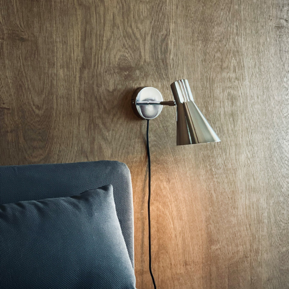 Applique murale DL12 chrome