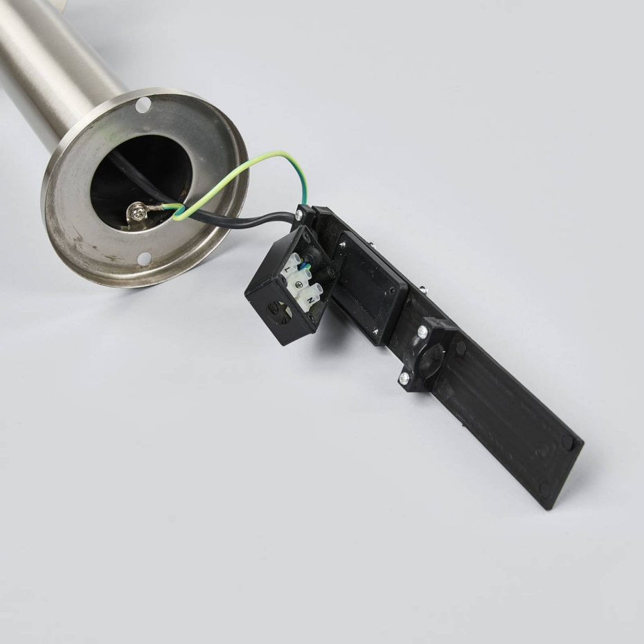 Luminaire extérieur en inox moderne, Noemi