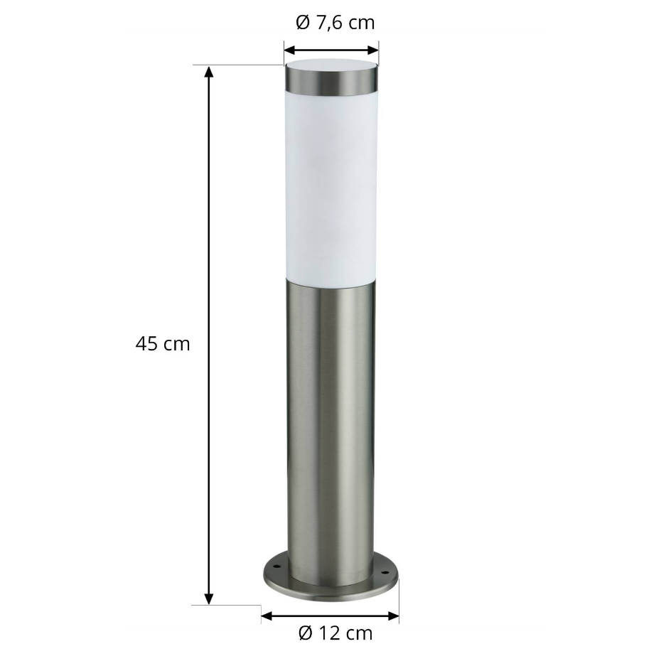 Luminaire extérieur en inox moderne, Statius