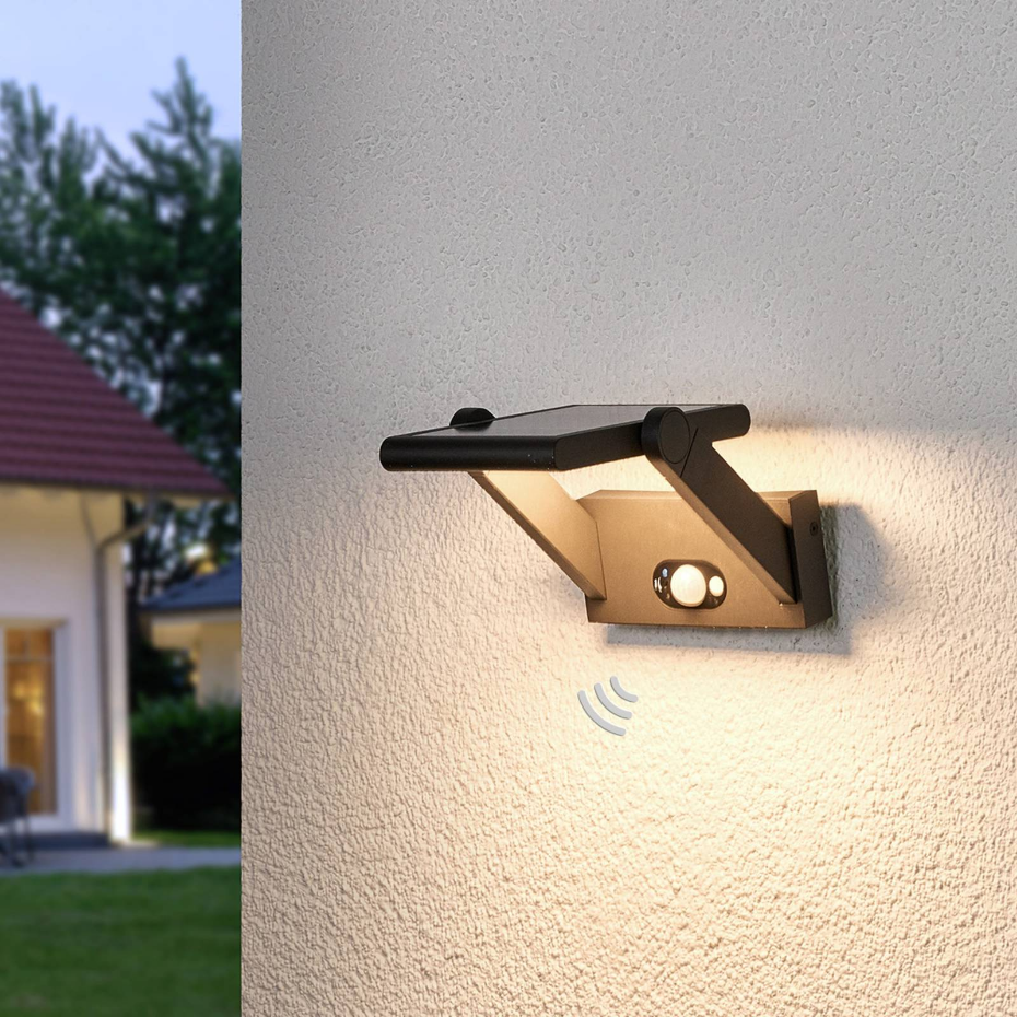 Lampe solaire extérieure en aluminiumLED