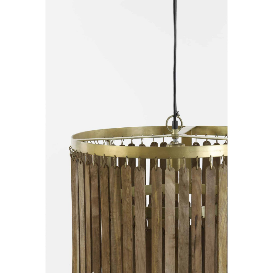 Lampe À Suspension Bois GULARO