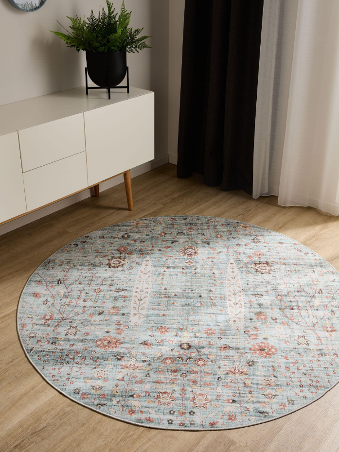Tapis rond lavables GEORGE